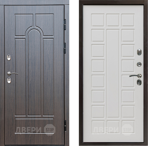 Входная металлическая Дверь Престиж TERMO с терморазрывом Арка Престиж Бежевый мат в Котельниках