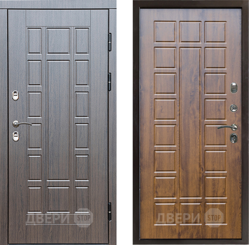 Входная металлическая Дверь Престиж TERMO с терморазрывом Престиж Престиж Дуб в Котельниках