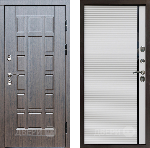 Входная металлическая Дверь Престиж TERMO с терморазрывом Престиж Porte Белый в Котельниках