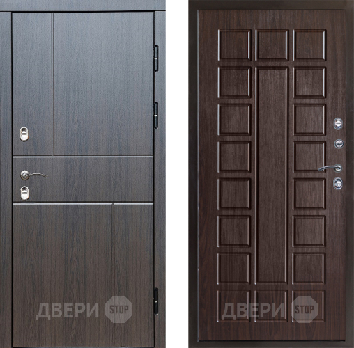 Входная металлическая Дверь Престиж TERMO с терморазрывом Горизонт Венге Престиж Венге в Котельниках