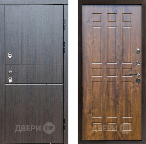 Входная металлическая Дверь Престиж TERMO с терморазрывом Горизонт Венге Спарта Дуб в Котельниках