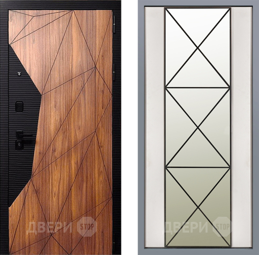 Дверь Заводские двери Морра Зеркало Перфекто Структурное дерево в Котельниках