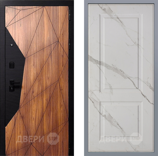 Дверь Заводские двери Морра Доррен Мрамор белый в Котельниках