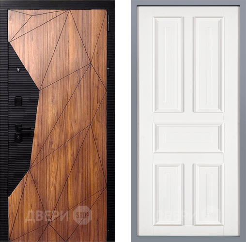 Дверь Заводские двери Морра Уругвай Белый софт в Котельниках