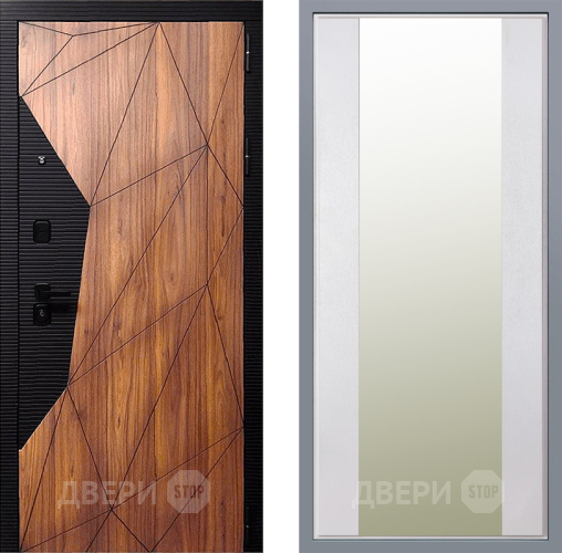 Дверь Заводские двери Морра Зеркало Макси Белый шелк в Котельниках