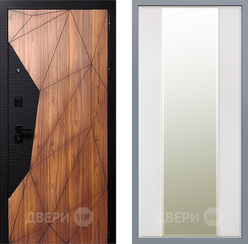 Дверь Заводские двери Морра Зеркало Макси Белый матовый в Котельниках