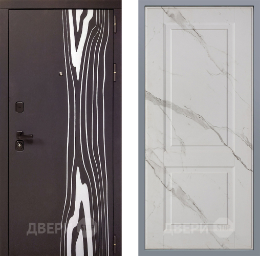 Дверь Заводские двери Леванте Доррен Мрамор белый в Котельниках
