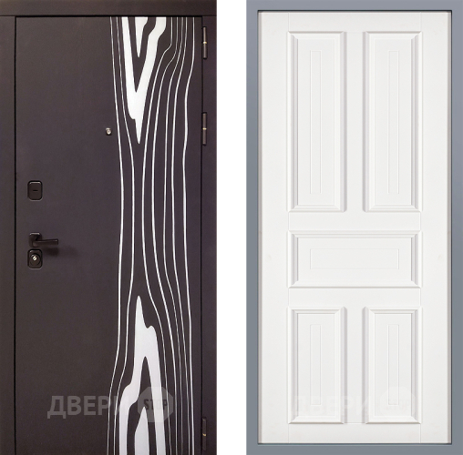 Дверь Заводские двери Леванте Уругвай Белый софт в Котельниках