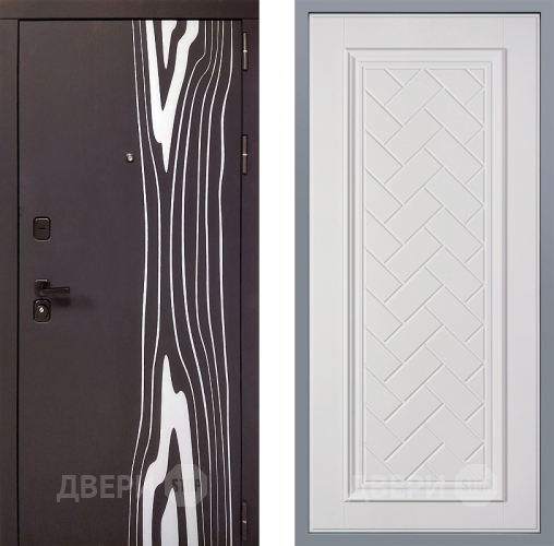 Дверь Заводские двери Леванте Упра Белый софт в Котельниках