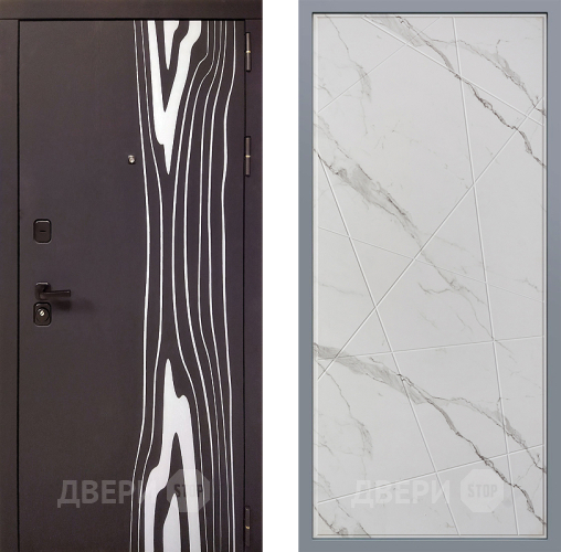 Дверь Заводские двери Леванте Флитта Мрамор белый в Котельниках