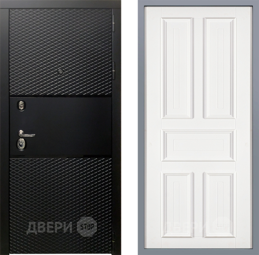 Дверь Заводские двери Тефлон Уругвай Белый софт в Котельниках