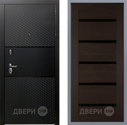 Дверь Заводские двери Тефлон СБ-1 орех тисненый в Котельниках