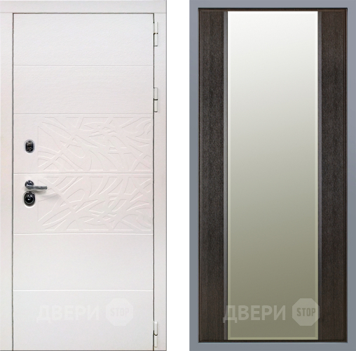 Дверь Заводские двери Дэко Вайт Зеркало Макси Венге в Котельниках