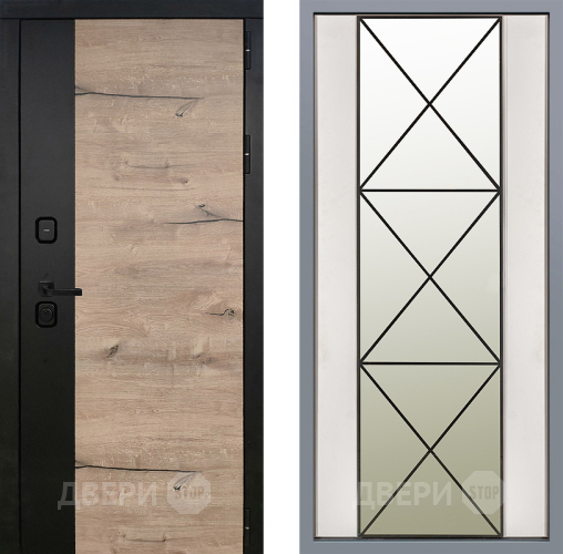 Дверь Заводские двери Ларте Зеркало Перфекто Структурное дерево в Котельниках