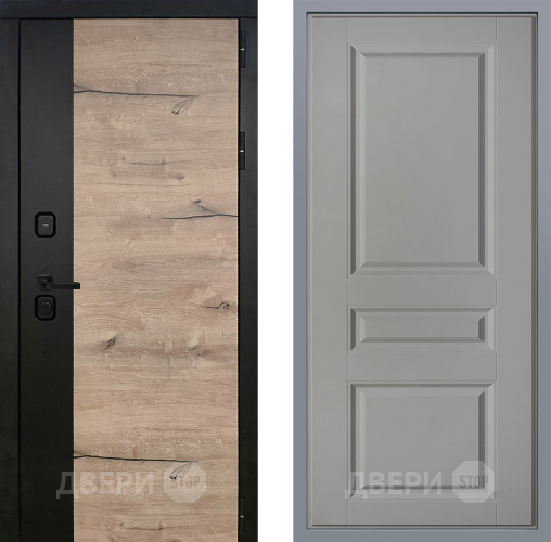 Дверь Заводские двери Ларте Стокгольм Грей софт в Котельниках