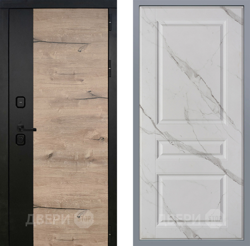 Дверь Заводские двери Ларте Стокгольм Мрамор белый в Котельниках