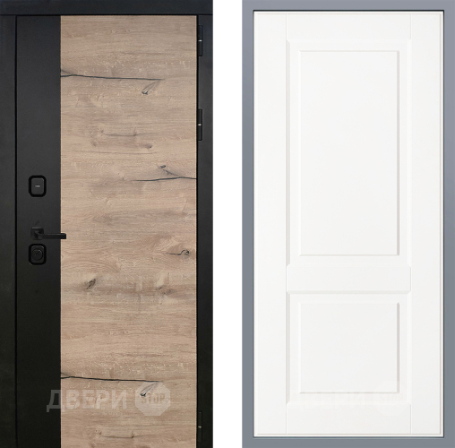 Дверь Заводские двери Ларте Доррен Белый софт в Котельниках