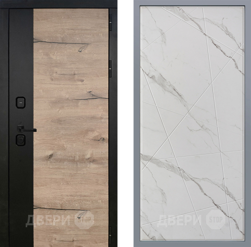 Дверь Заводские двери Ларте Флитта Мрамор белый в Котельниках