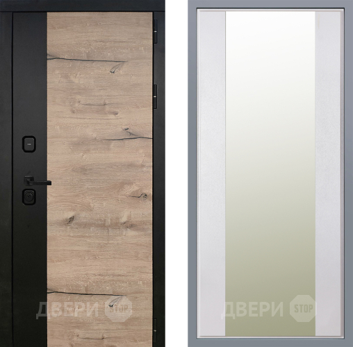 Дверь Заводские двери Ларте Зеркало Макси Белый шелк в Котельниках