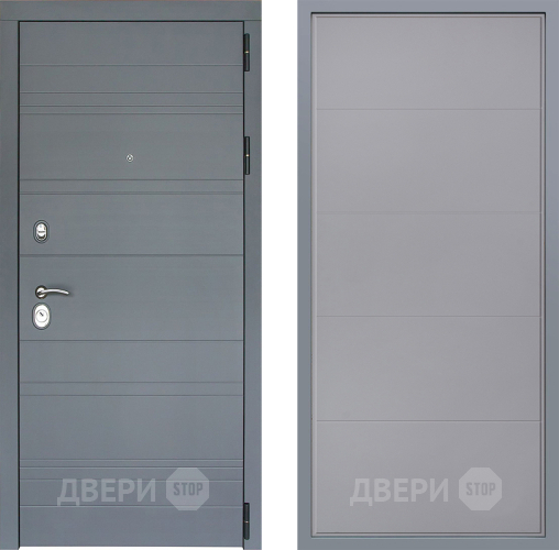 Дверь Заводские двери Лира Софт графит Тривия Грей софт в Котельниках