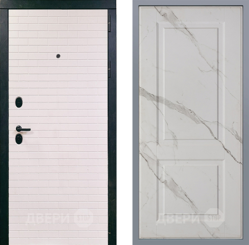 Дверь Заводские двери Сохо Доррен Мрамор белый в Котельниках