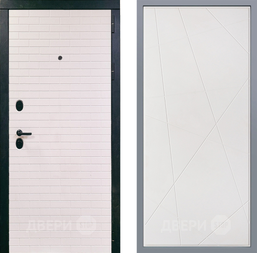 Дверь Заводские двери Сохо Флитта Белый софт в Котельниках