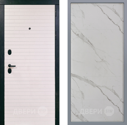 Дверь Заводские двери Сохо Тривия Мрамор белый в Котельниках