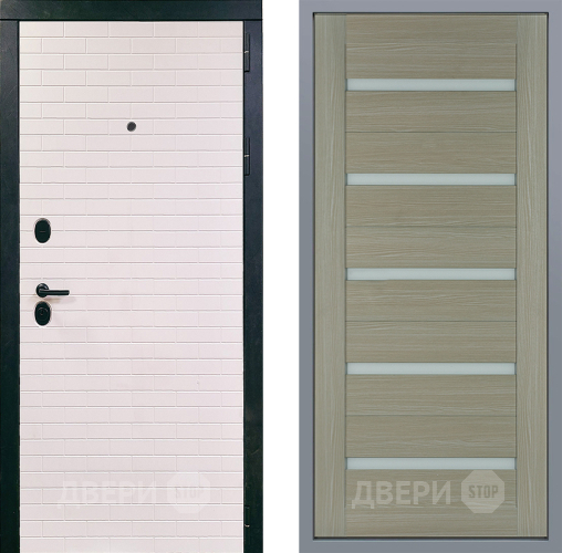 Дверь Заводские двери Сохо СБ-1 Капучино в Котельниках