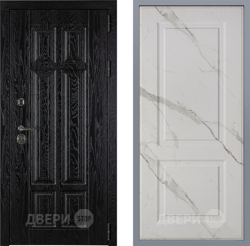 Дверь Заводские двери Мюнхен Доррен Мрамор белый в Котельниках