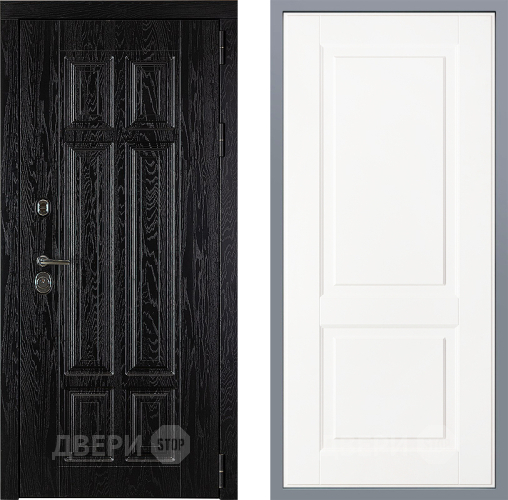 Дверь Заводские двери Мюнхен Доррен Белый софт в Котельниках