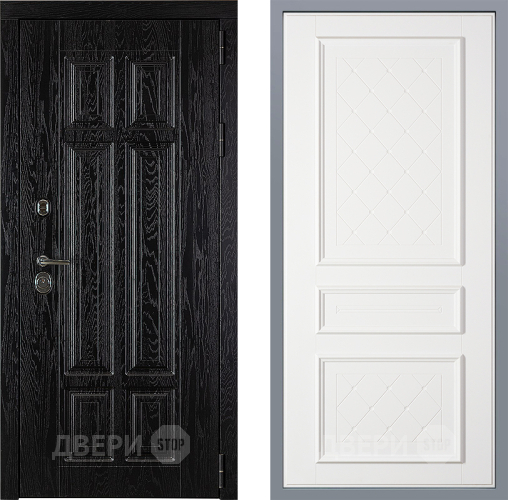 Дверь Заводские двери Мюнхен Урбино Белый софт в Котельниках