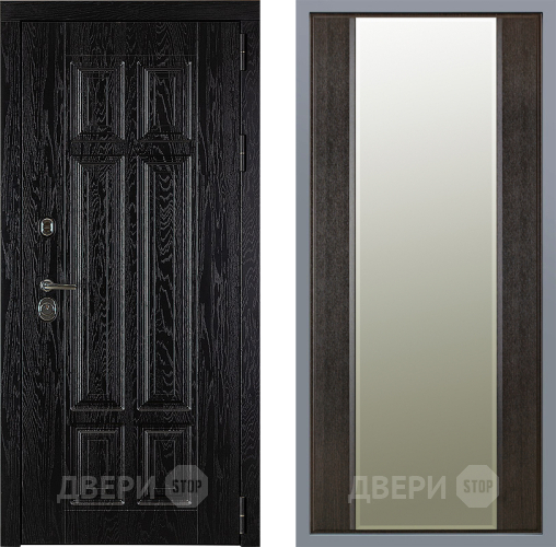 Дверь Заводские двери Мюнхен Зеркало Макси Венге в Котельниках