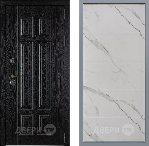 Дверь Заводские двери Мюнхен Тривия Мрамор белый в Котельниках