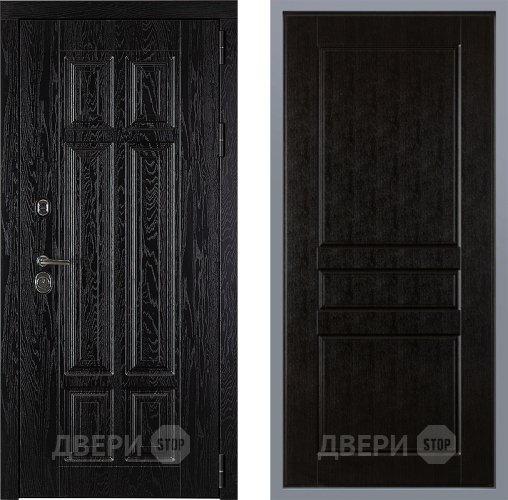 Дверь Заводские двери Мюнхен К-2 Венге в Котельниках