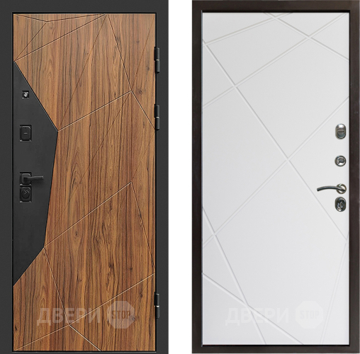 Входная металлическая Дверь Престиж Avangard Лучи Бетон белый в Котельниках