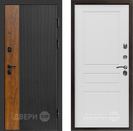 Входная металлическая Дверь Престиж Prestizh Классика Лиственница белая в Котельниках