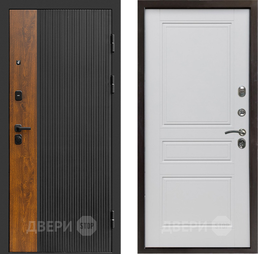 Входная металлическая Дверь Престиж Prestizh Классика Белый матовый в Котельниках