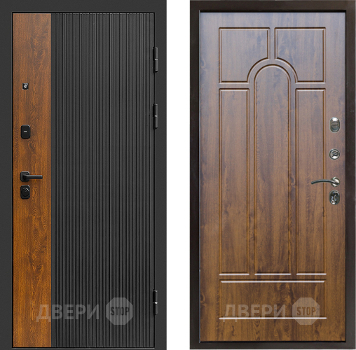 Входная металлическая Дверь Престиж Prestizh Арка Дуб в Котельниках