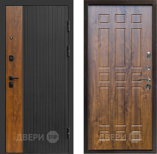 Входная металлическая Дверь Престиж Prestizh Спарта Дуб в Котельниках