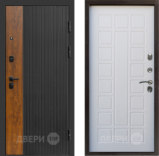 Входная металлическая Дверь Престиж Prestizh Престиж Белое дерево в Котельниках