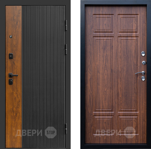 Входная металлическая Дверь Престиж Prestizh Премиум Орех темный в Котельниках