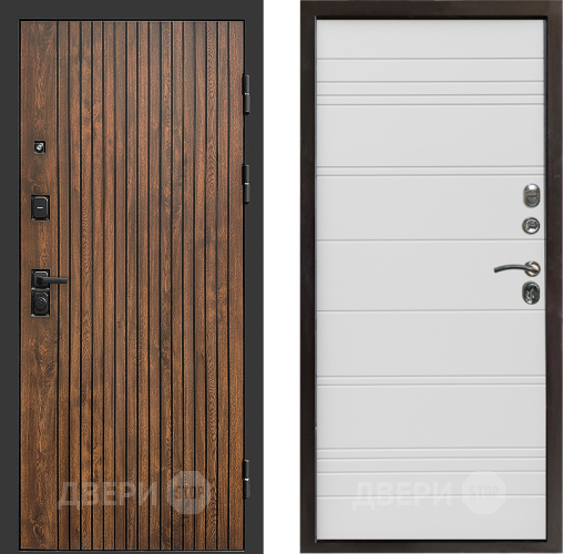 Входная металлическая Дверь Престиж Tvist Line Белый в Котельниках