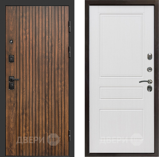 Входная металлическая Дверь Престиж Tvist Классика Белое дерево в Котельниках