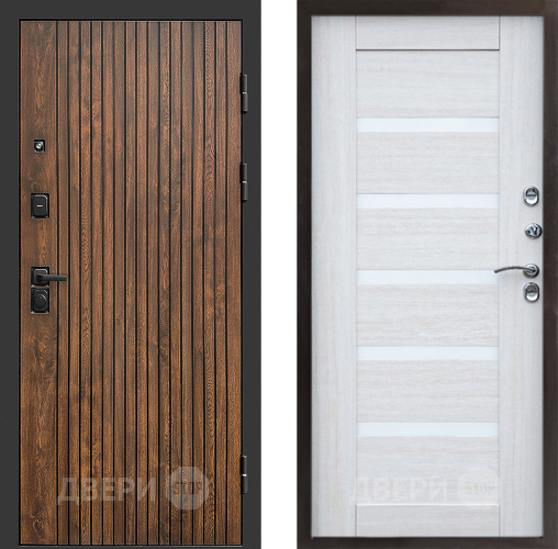 Входная металлическая Дверь Престиж Tvist Царга Лиственница белая в Котельниках