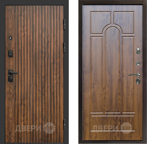 Входная металлическая Дверь Престиж Tvist Арка Дуб в Котельниках