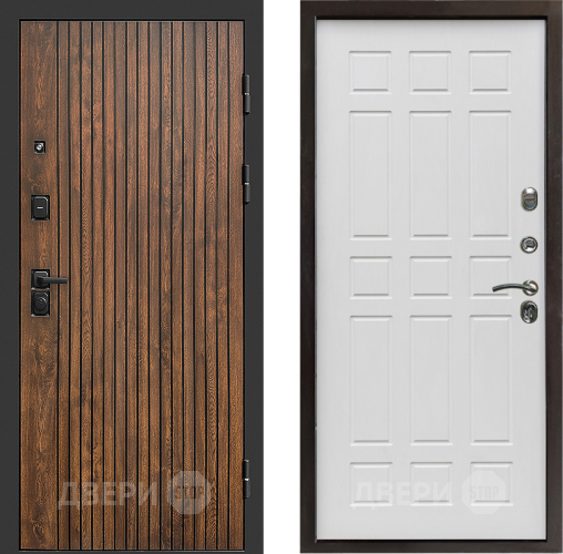 Входная металлическая Дверь Престиж Tvist Спарта Белое дерево в Котельниках