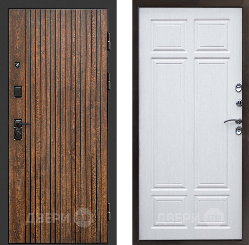 Входная металлическая Дверь Престиж Tvist Премиум Лиственница белая в Котельниках