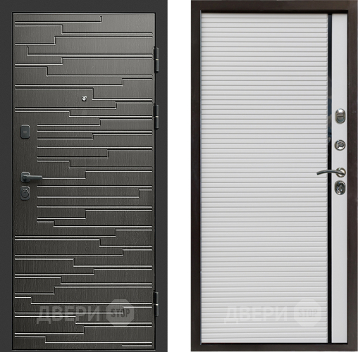 Входная металлическая Дверь Престиж Rivera Porte Белый в Котельниках