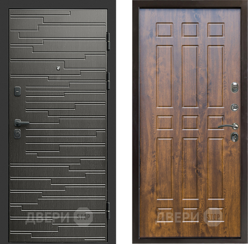 Входная металлическая Дверь Престиж Rivera Спарта Дуб в Котельниках