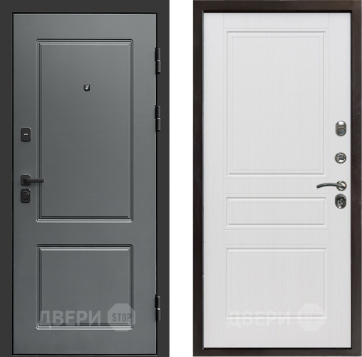 Входная металлическая Дверь Престиж Verona Классика Белое дерево в Котельниках